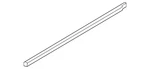 Genuine Volkswagen Belt Weather-strip 561-839-476-B-7Z7. Fixed Price $209.54.