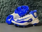 Nike Alpha Huarache Elite Mid Men's Size Baseball Cleats Blue FD2744-104. Fixed Price $65.99.