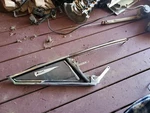 1965 1966 1967 Cadillac Deville Fleetwood Vent Window Glass Driver. Fixed Price $100.00.