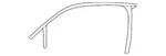 Genuine Volkswagen 1998-2010 Beetle Outer Right Window Channel 1C0-837-432-E-B41. Fixed Price $185.34.