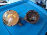 Original 1930'S Car Truck Willy Jeep Fog Driving Light Part 6-3/4". Fixed Price $42.25.