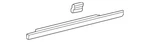 Genuine Honda Molding Assembly Rear Door 72950-S01-A01. Fixed Price $78.84.
