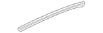 Genuine Honda Weatherstrip Slide Door (inner) 72835-THR-A01. Fixed Price $26.83.