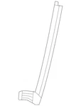 Genuine Nissan Window Regulator Guide 80216-1LA9E. Fixed Price $70.09.