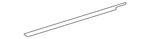Genuine Volkswagen Belt Weather-strip 3CN-837-480-A. Fixed Price $11.75.