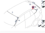 New Bmw X6 G06 Rear Left Side Window Panel 51377446223 Genuine. Fixed Price $297.83.