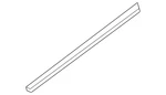 Genuine Nissan Door Window Belt Weatherstrip 80835-3JA0C. Fixed Price $82.19.