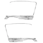 1965 1966 Mustang Fastback Door Window Frame Kit Pair Right & Left Side 2 Pcs. Fixed Price $579.99.