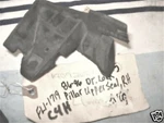 Door Lock Pillar Seal, Upper Front Rh, Convertible. Nos 14092684. 86-96 Corvette. Fixed Price $68.70.