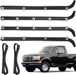 6PCS Window Sweep/run Channel Weatherstrip Set For F150 F250 F350 Pickup Truck. Fixed Price $50.99.