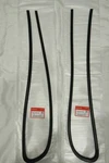 Honda Genuine Crx 88-91 Quarter Window Glass Outside Molding Left & Right. Fixed Price $119.17.