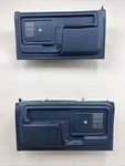 80-86 Ford F-100 F-150 Bronco Pair Manual Door Panels Lh Rh Side Set Blue Oem. Fixed Price $179.99.