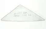 1965 Ford Right Side Vent Window Nos #C5AZ-622XX Cannot Read Last Numbers. Fixed Price $28.12.