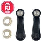 Handle Crank Front Door Window Toyota Land Cruiser FJ40 FJ55 Oem Genuine Set. Fixed Price $37.00.