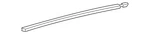 Genuine Volkswagen Belt Weather-strip 575-837-471-A. Fixed Price $34.26.