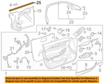 Gm Oem 14-19 Cts Front Door Interior Trim-belt W'strip 23461544. Fixed Price $158.69.