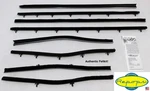1966 1967 Cutlass 2-DOOR Sedan Window Felt Fuzzies Rubber Seal 8 Pc Kit. Fixed Price $399.99.