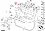 For Bmw Genuine Door Window Belt Weatherstrip Front Right Inner 51418397818. Fixed Price $143.59.