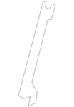 Genuine Nissan Window Regulator Guide 80387-6CA0A. Fixed Price $19.68.