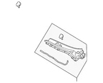 Genuine Mazda Cowl Grille New Oem BBN5-50-7S0C. Fixed Price $106.07.