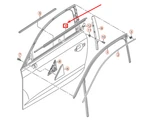 New Audi A3 Front Left Outer Window Aperture Seal 8V5837477A Oem No Duties. Fixed Price $79.25.