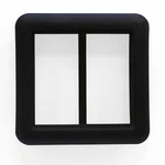 Bezel Frame For 2 Switches Autoloc Autcaser Custom Rat Hot Rod Street. Fixed Price $19.95.