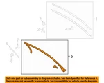 Ford Oem 15-23 Mustang Roof Exterior Trim-upper W'strip FR3Z6321596B. Fixed Price $277.58.