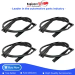4PCS For Honda Accord Sedan 2003-2007 Door Glass Run Channel Weather Window Seal. Fixed Price $80.95.
