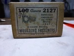 96 Pcs # 2127 41 - 48 Chev Pontiac Fisher Body Window Mldg Reveal Trim Fastener. Fixed Price $50.00.