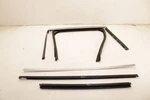 11-18 Porsche Cayenne Platinum Lh Door Run Channel Molding And Weatherstips. Fixed Price $217.59.