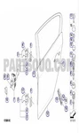 Bmw 325I Front Door Channel Sealing Inside Left 51337060233. Fixed Price $89.15.