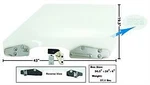 69-70 Mustang Cpe & Conv't Rh Door Glass Window Kit Dynacorn #3614F. Fixed Price $200.00.