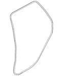 Genuine Land-rover Door Weather-strip LR026447. Fixed Price $141.24.