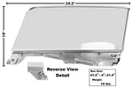 Mustang Door Glass Kit Clear Convertible Rh 1964 1965 1966 - Dynacorn. Fixed Price $418.95.
