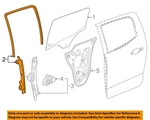 Gm Oem 15-22 Canyon,colorado Rear Door Glass Hardware-run W'strip 84468404. Fixed Price $94.88.