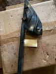 Tesla Model Y Front Left Door Window Guide Weatherstrip Seal 1500066-00-B. Fixed Price $95.00.