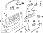 Genuine Volvo Door Window Belt Weatherstrip 31108712. Fixed Price $72.76.