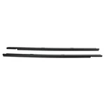 Outer Window Sweep Rubber Gasket Pair Set Of 2 For 97-04 Chevy Corvette. Fixed Price $124.95.