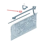 New Audi Q8 4MN Front Left Inner Window Aperture Seal 4M8837479F Original. Fixed Price $181.87.