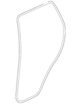 Genuine Land-rover Body Weather-strip LR044023. Fixed Price $127.79.