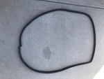2011 Nissan Cube, Rear Left Driver Door Weather Strip Seal Guard, Oem. Fixed Price $35.00.