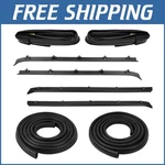 Durable 8PCS Vehicle Door Seal & Window Sweep Felt - Compatible With C1500 C2500. Fixed Price $128.71.