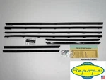 1961 62 63 Cutlass F85 Convertible Door Window Felt Fuzzies Rubber Seal Pc Kit. Fixed Price $289.99.