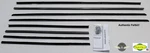 1966 Chevy Bel Air 2 Door Sedan Window Felt Fuzzies Rubber Seal 8 Pc Kit. Fixed Price $299.99.