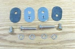 1955 56 1957 Chevy Door Window Track Adjuster Cover Plate Kit New ** Usa Made. Fixed Price $25.90.