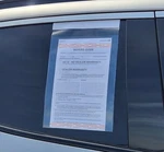 Clip-on Window Form Car Dealer Buyers Guides Hangers Holders 9" X 13" (50 Pack). Fixed Price $43.95.