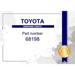 Genuine Toyota Rear Door Belt Seal Rr Rh - Multiple Part Numbers Set 68198. Fixed Price $28.23.