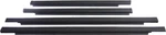 Apdty 160360 Front & Rear Outer Door Window Dew Wipe Belt Weatherstrip Kit. Fixed Price $401.88.