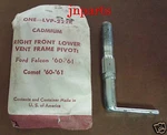 Nos Falcon Comet Cadium Rt Ft Lower Vent Pivot 1961 1960. Fixed Price $24.95.