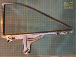 1963-1964 Ford Galaxie Fastback Rh Rear Quarter Window And Frame. Fixed Price $90.00.